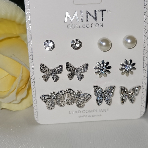 NEW SET OF 6 EARRINGS - Picture 6 of 8